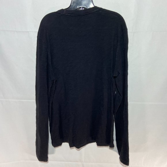 Guess Long Sleeved Black Shirt Mens Medium - Picture 4 of 6